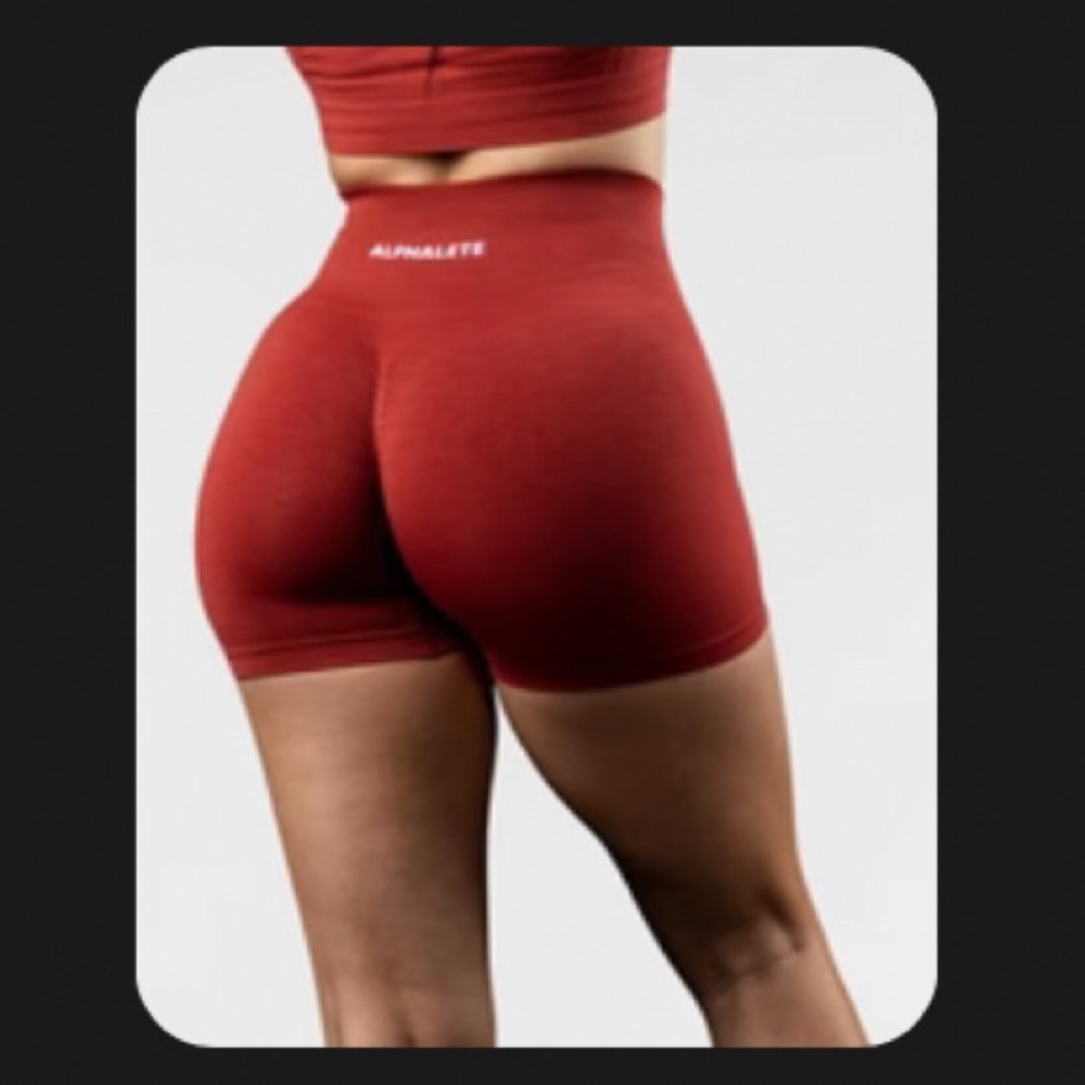 Alphalete Amplify Short 3.5” - Fireside - XS